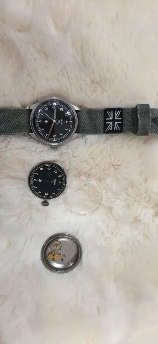  68年式 イギリス軍納入時計 スミス smiths w10 ワンポイント 自動巻き時計 腕時計(アナログ)