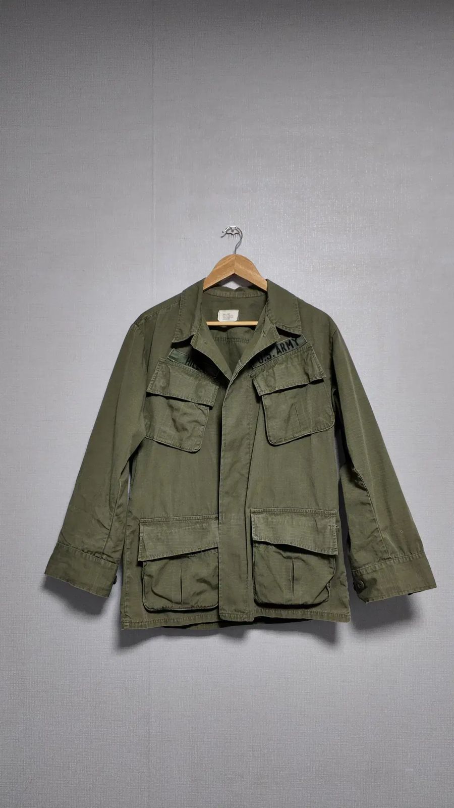 Small Short ミリタリー オリジナル ジャングルファティーグ ジャケット マウンテンパーカー 4世代 リップストップ