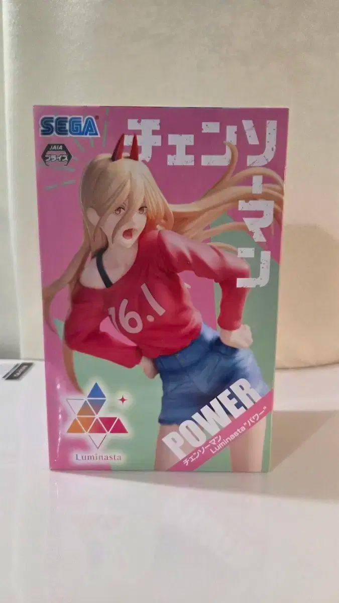 チェンソーマン パワー ルミナスタ フィギュア シンプル ボックス開封 展示 X