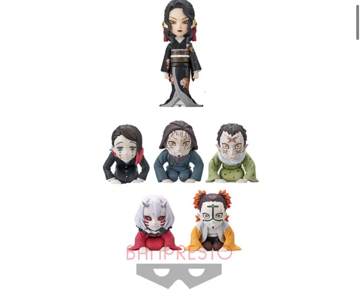 鬼滅の刃 ワールドコレクタブル 6種セット 無惨 魘夢