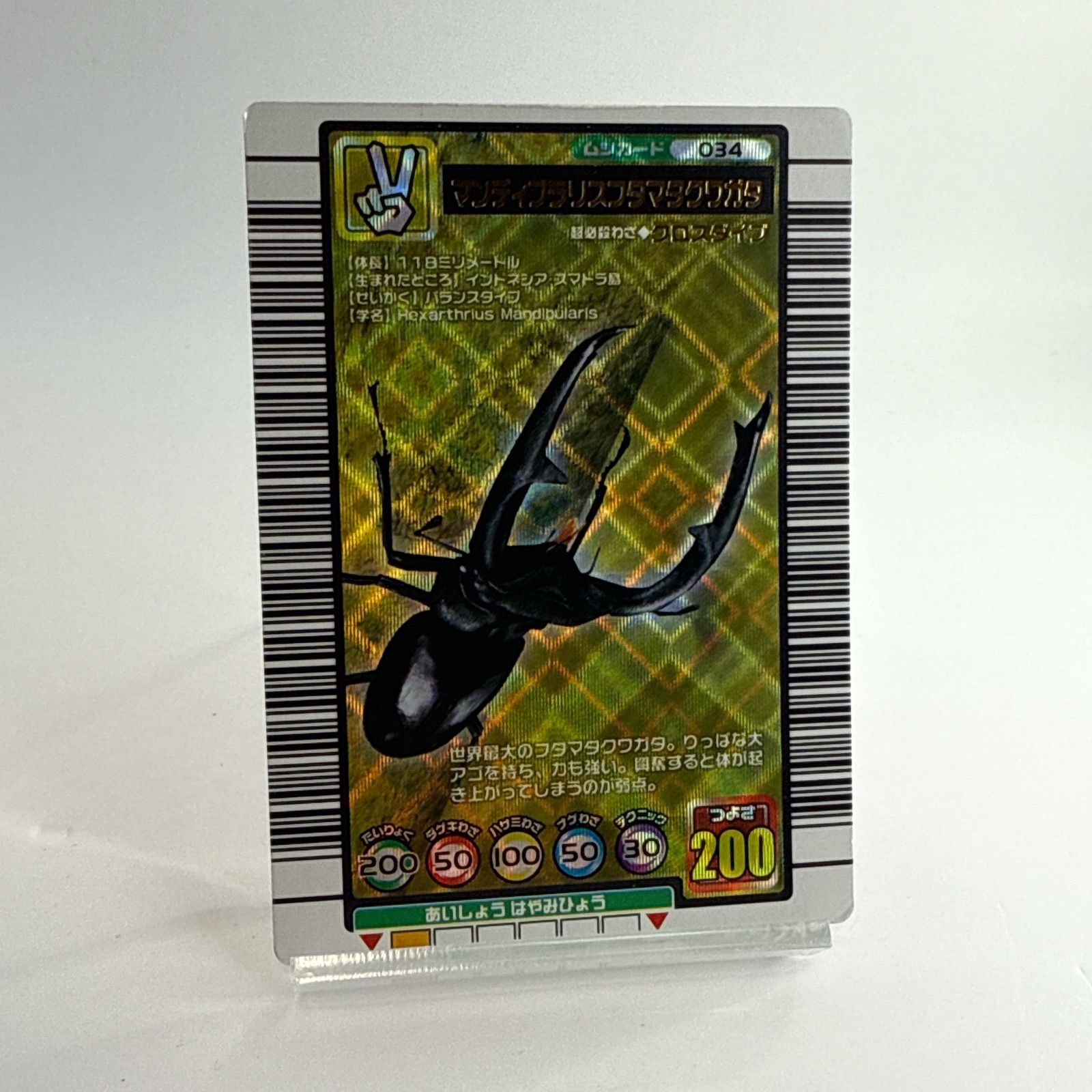 ムシキング カード ヘラクレスオオカブト マンディブラリスフタマタクワガタ ムシキング ヘラクレスオオカブト ヘラクレススリッキーブルー