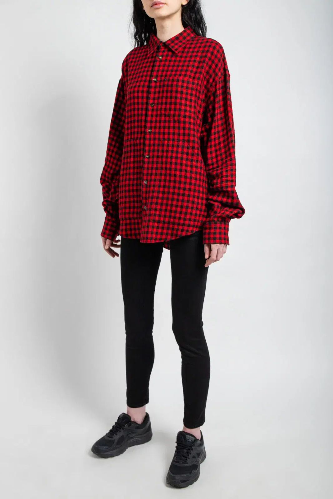 CHECK フランネルシャツ