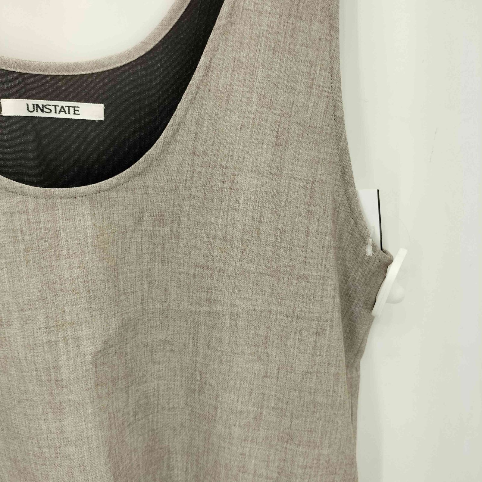 ユーズドフルギ USED古着 {{UNSTATE}} BONDING 2WAY VEST ベスト