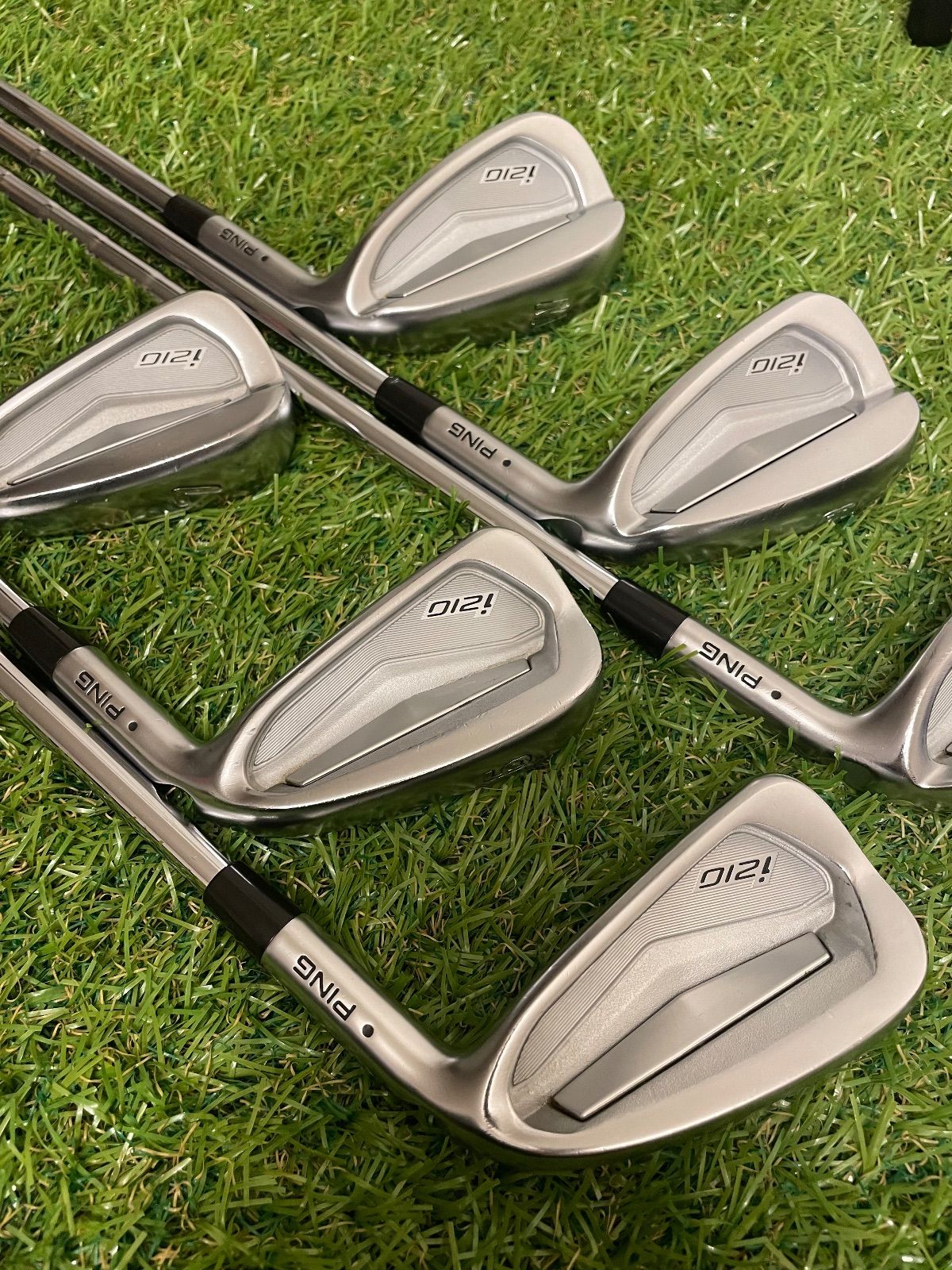 ピン PING i210アイアン 5〜P 6本セット i（PING） ピン PING i210 アイアン 黒ドット #5-Pw 6本セット/NSPRO