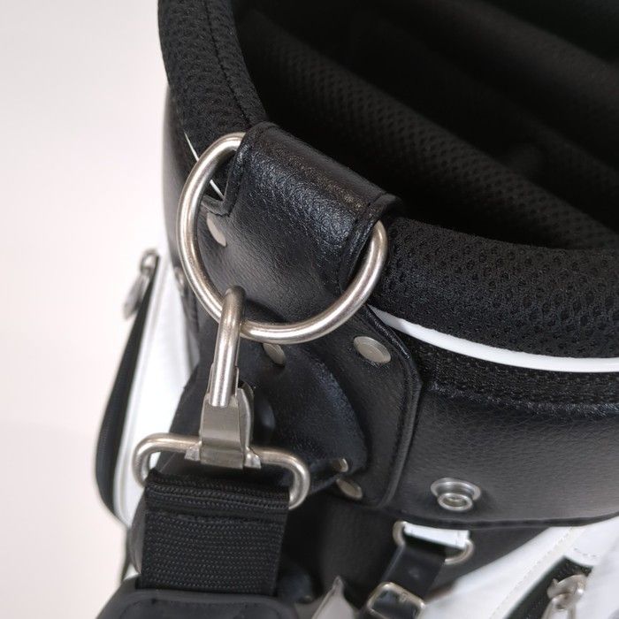  キャディバッグ BG 100 9型 BG 100 ホワイト 9型 スパイクシューズ ゴルフバッグ キャディバッグ ゴルフ