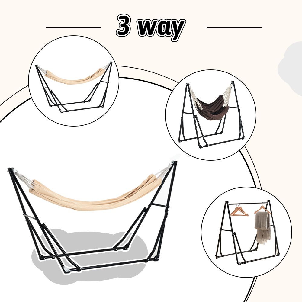  ハンモック ライトブラウンハンモック ダークブラウンチェア 自立式 3 way ポータブルハンモック ハンガーフック ケース付き チェアー 室内 折りたたみ おしゃれ L字ソファモダン 2人掛け 3人掛けソファ ソファ ソファベッド