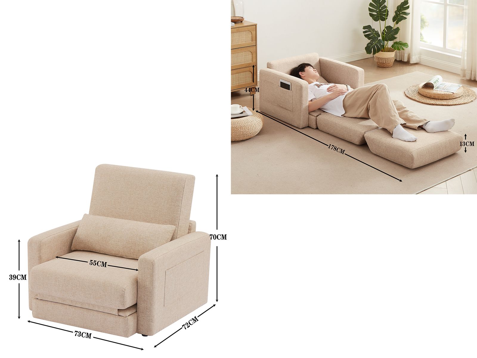 折りたたみベッド