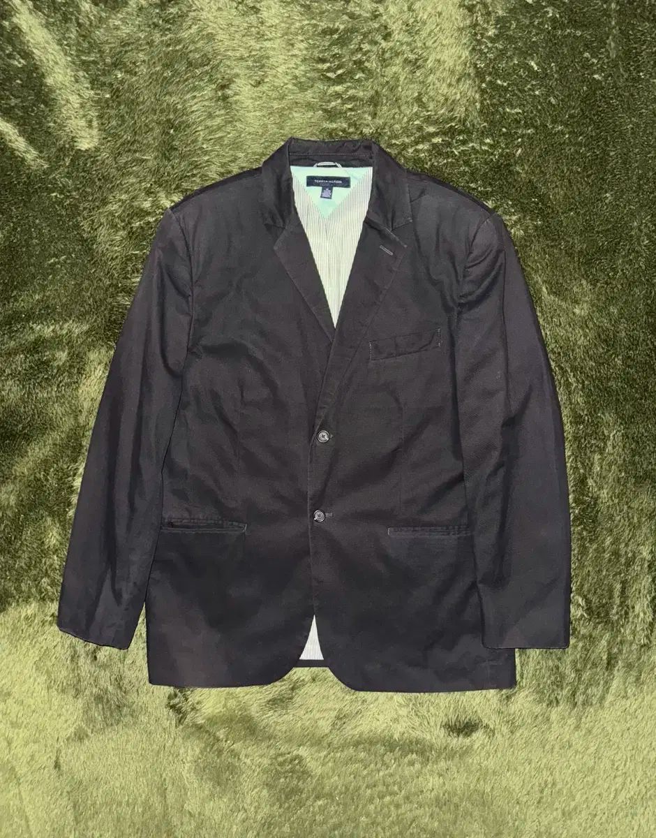 XL トミーヒルフィガー USA コットン フェイディド コットン ブレーザー