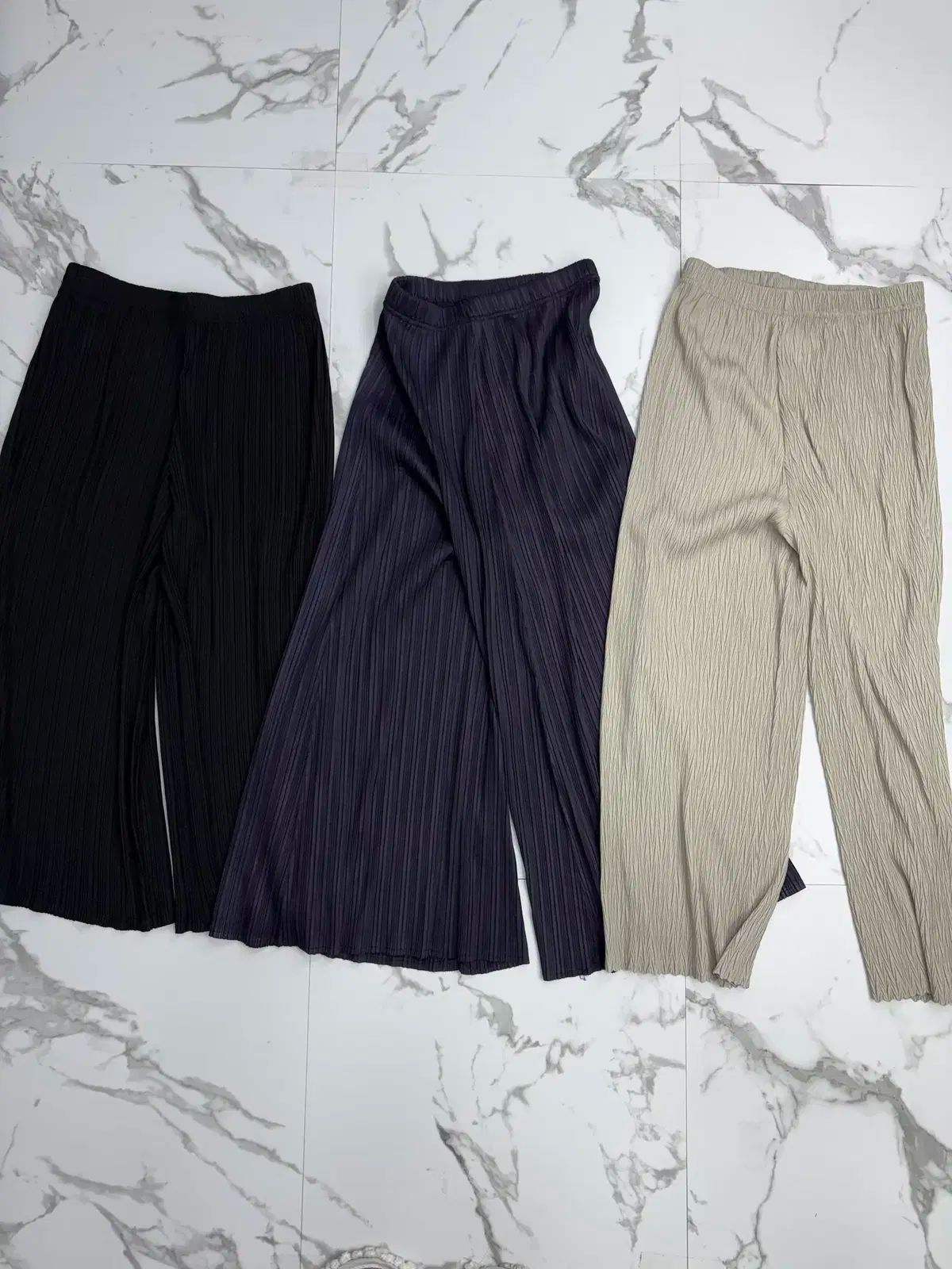 PLEATSME プリーツ パンツ 3枚
