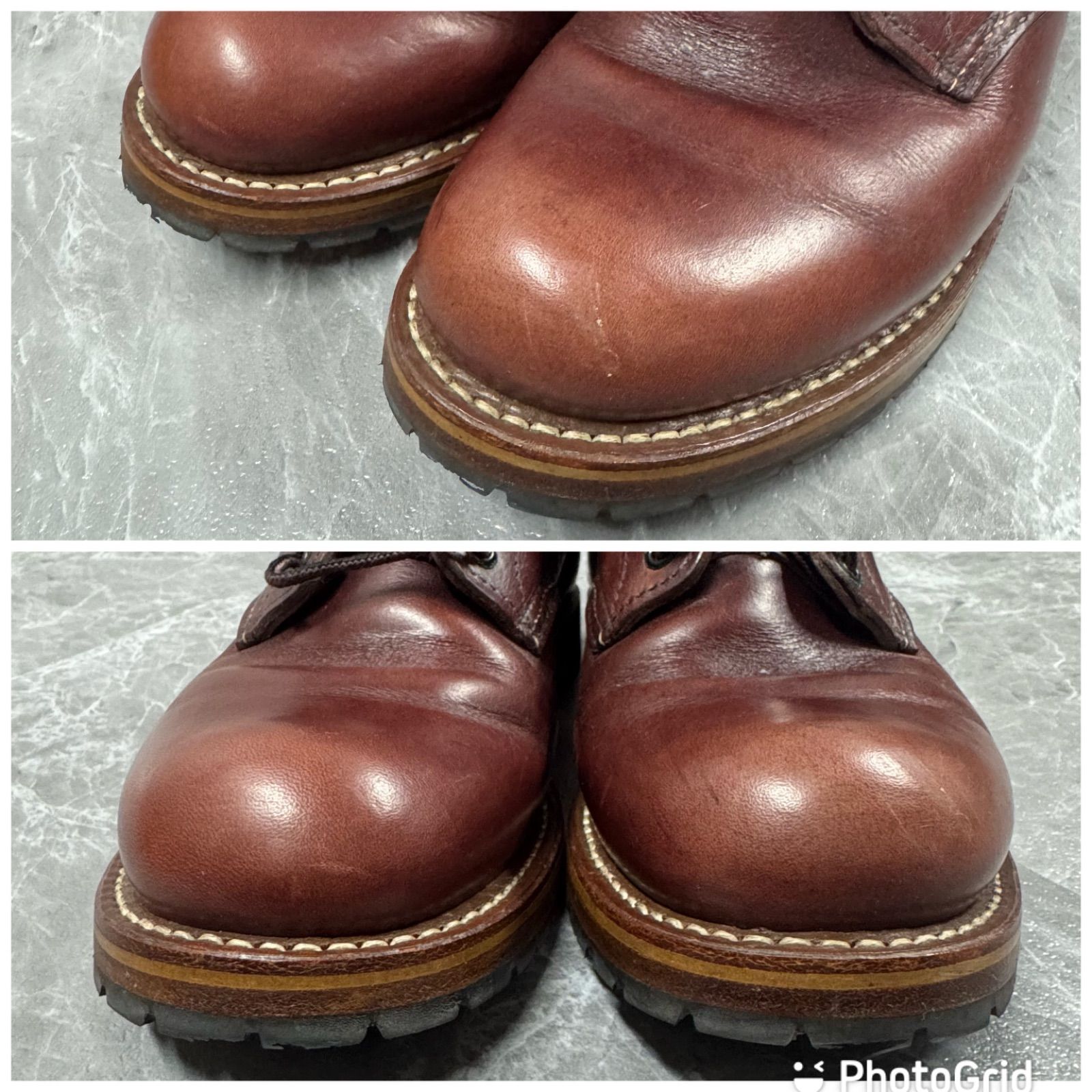  経年美が映える一足 RED WING 9011 7 D ベックマン 良質レザー サイズ エンジニアブーツ ブーツ 革靴