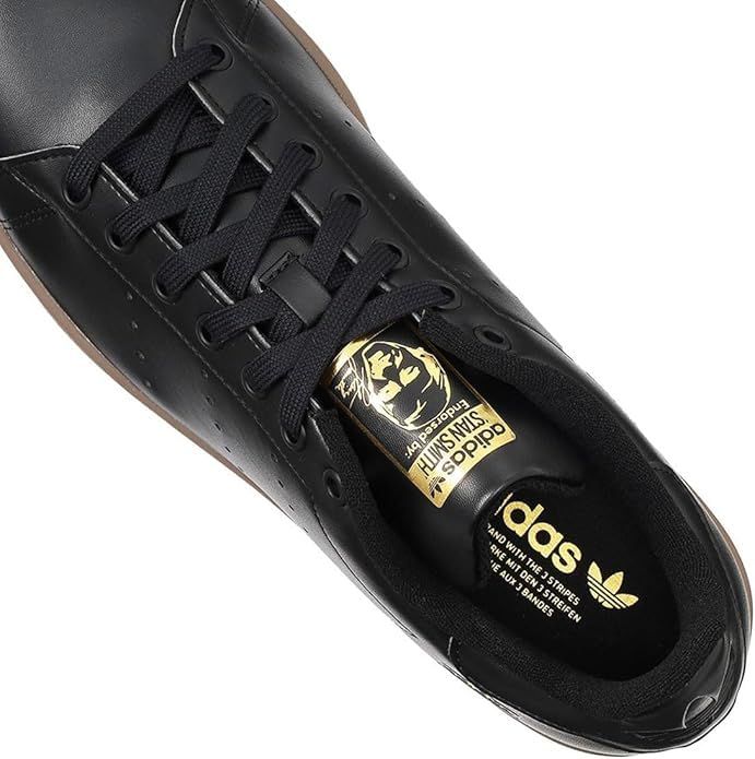  アディダス スタンスミス STAN SMITH コアブラック ゴールド ガム IH 5973 23 0 cm トレイルランニングシューズ アウトドアシューズ