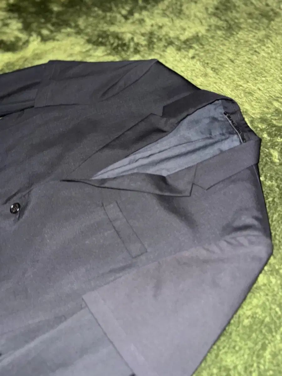 50 クリス リー 13AW ダブル スリーブ ブレーザー ジャケット ブラック