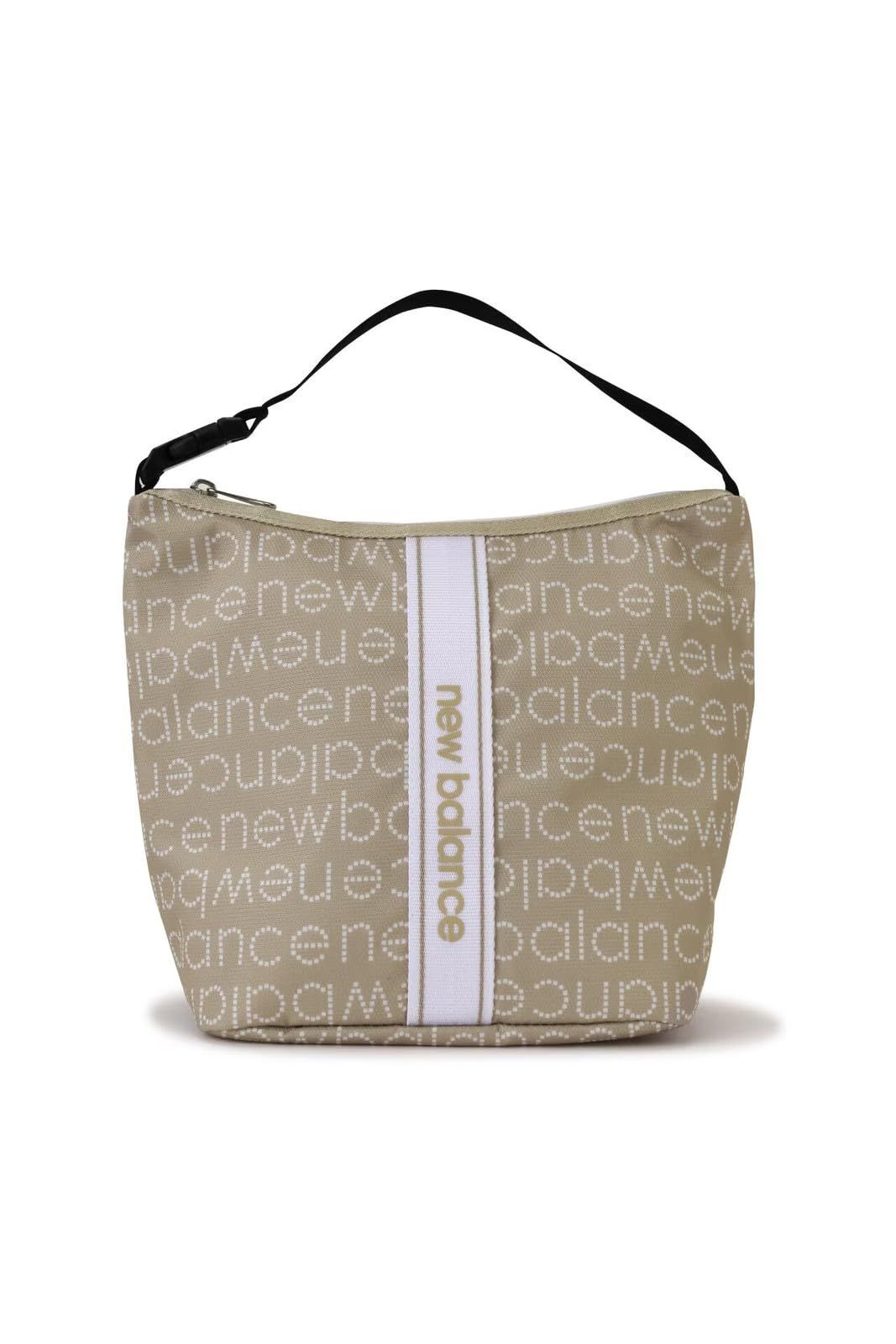 ニューバランス ゴルフ 保冷バッグ マルチプリント 500mlペットボトル3本収納 012-4181503 041_ベージュ FR 041_ベージュ