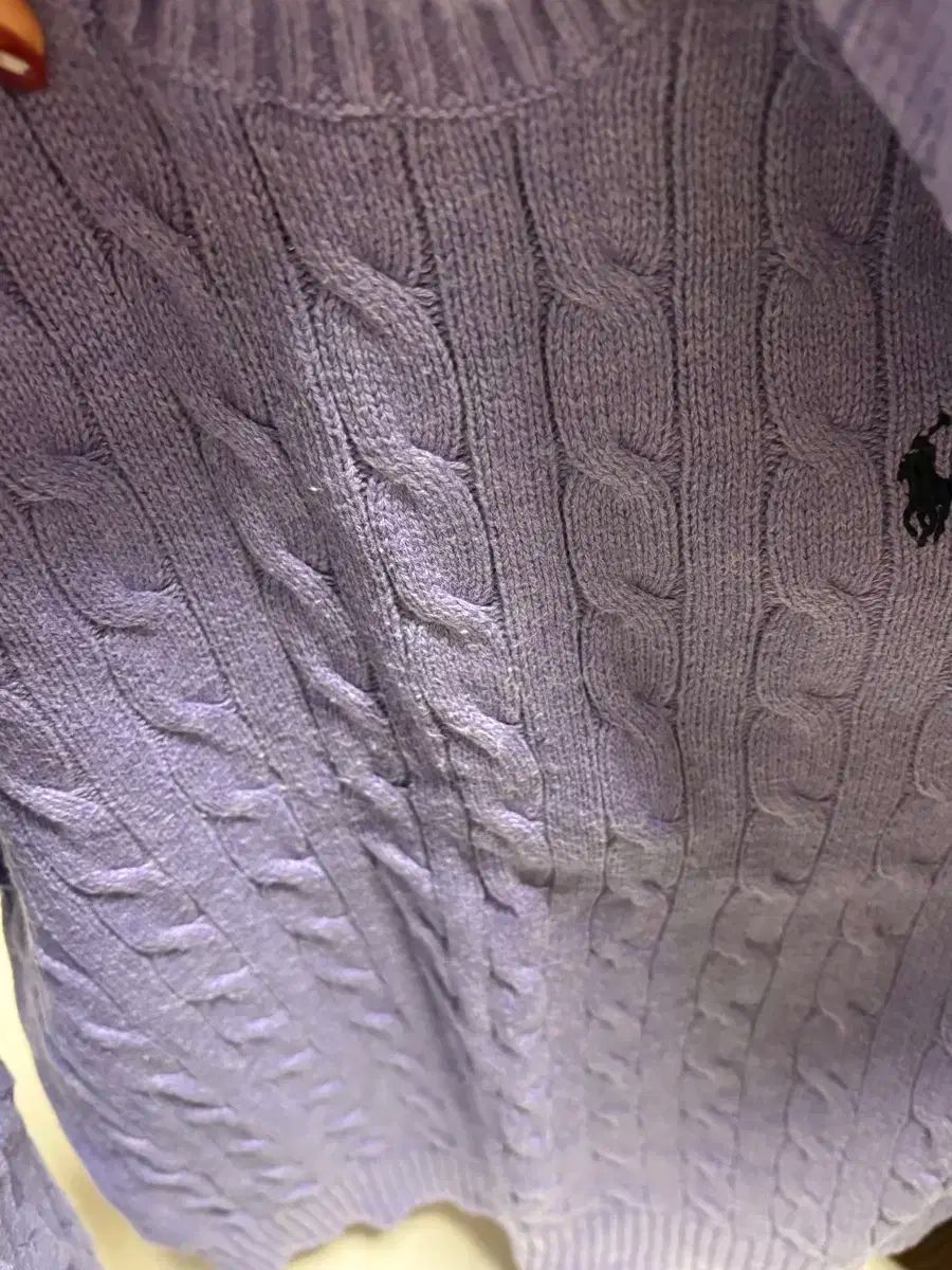  ポロ BOYS PLANET ボイプラ L ニット ライトパープル 長袖 ニット セーター