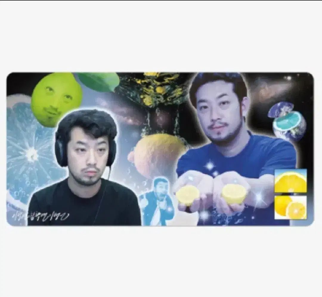 침착맨レモン効能ゲーミングマウスパッド大型