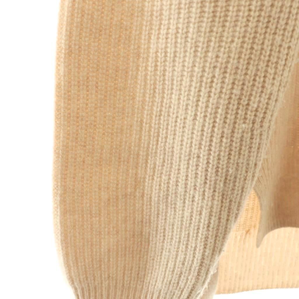 モラビト MORABITO プルミエ カシミヤスリットプルオーバーニット