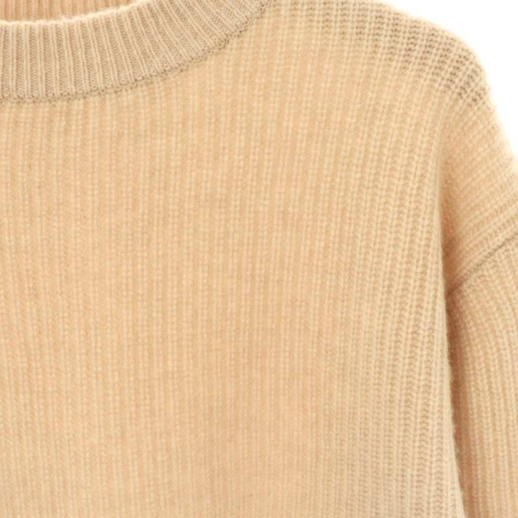 モラビト MORABITO プルミエ カシミヤスリットプルオーバーニット