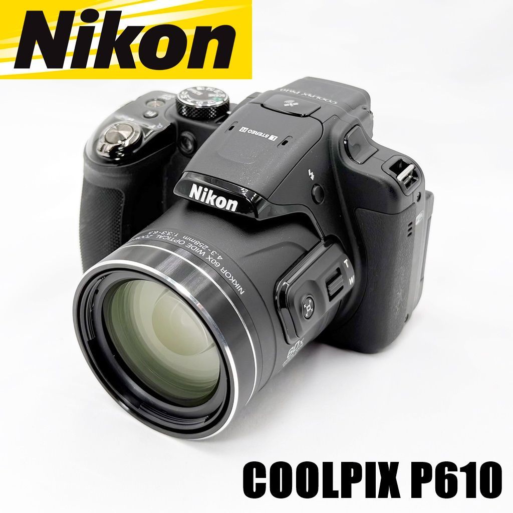ニコン Nikon COOLPIX P610 コンデジ カメラ 中古 ニコン COOLPIX P610 レッド 中古商品入荷情報