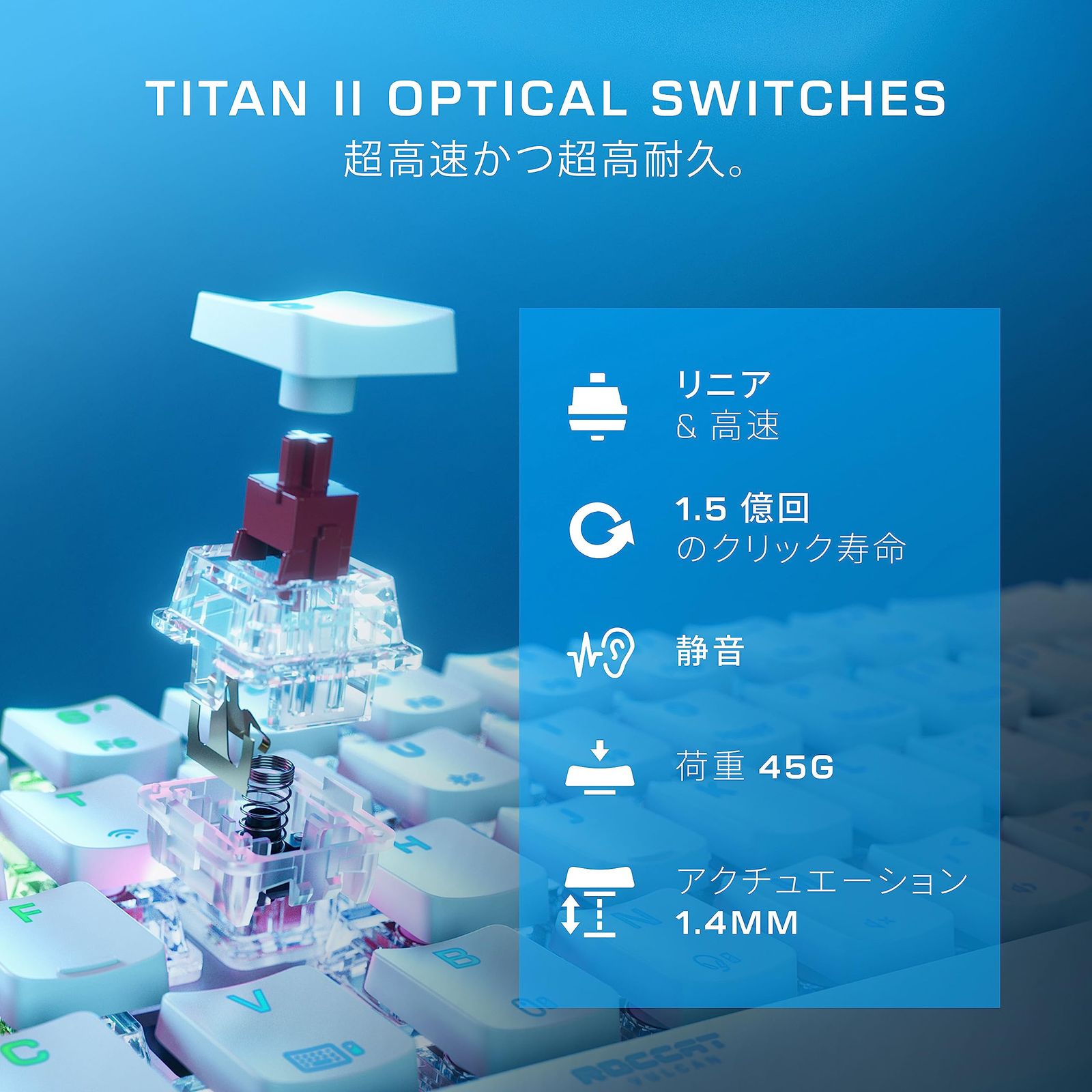 テンキーレス オプティカル