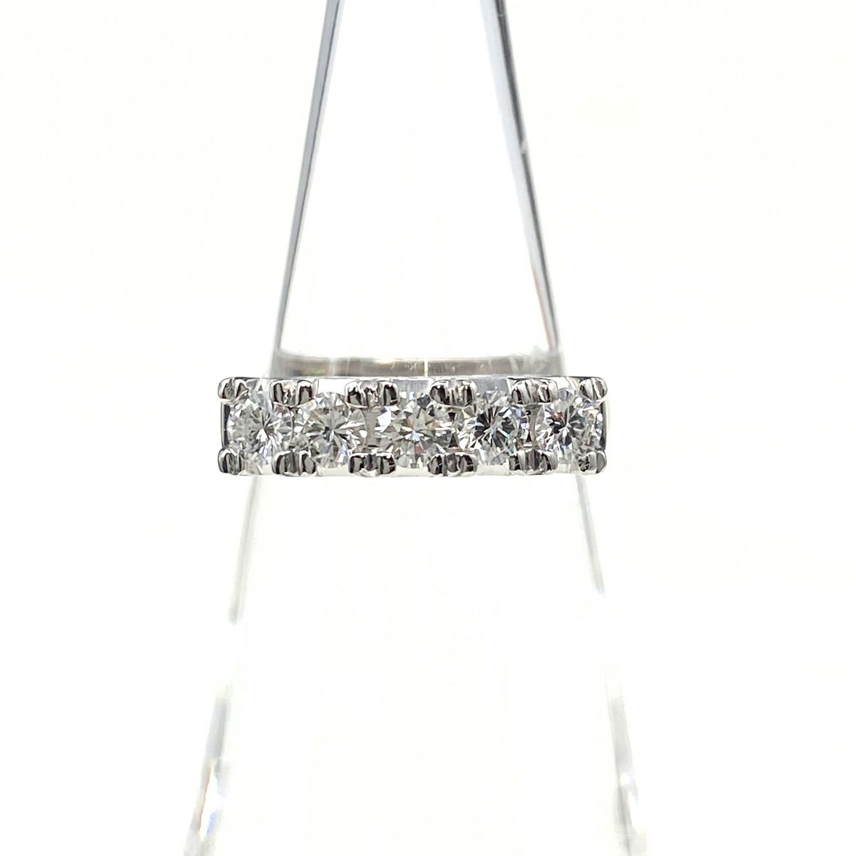 メレダイヤ デザインリング プラチナ 指輪 リング 9号 Pt850 ダイヤモンド レディース