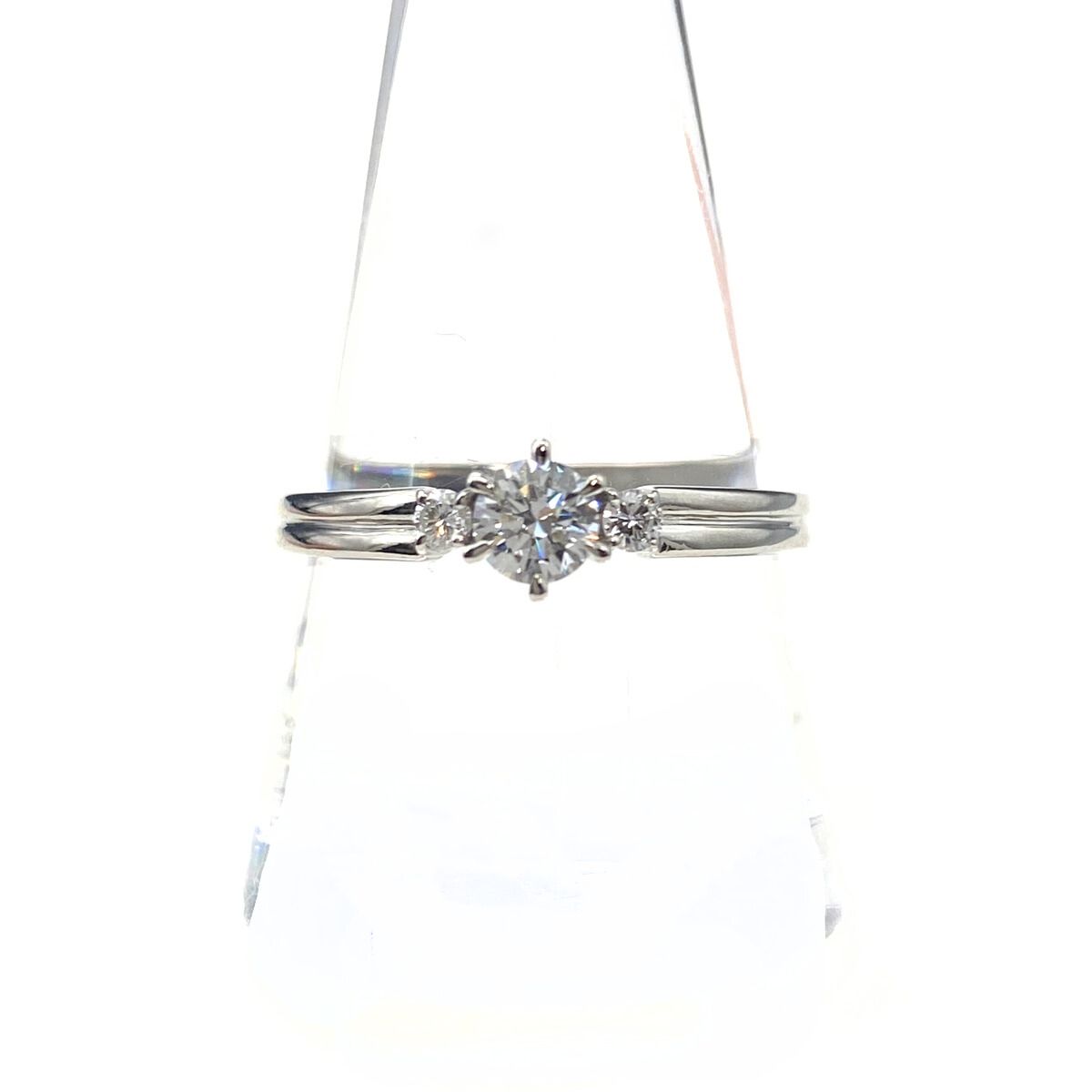 ダイヤモンド デザインリング プラチナ メレダイヤ 指輪 リング 22号 Pt900 ダイヤモンド メンズ