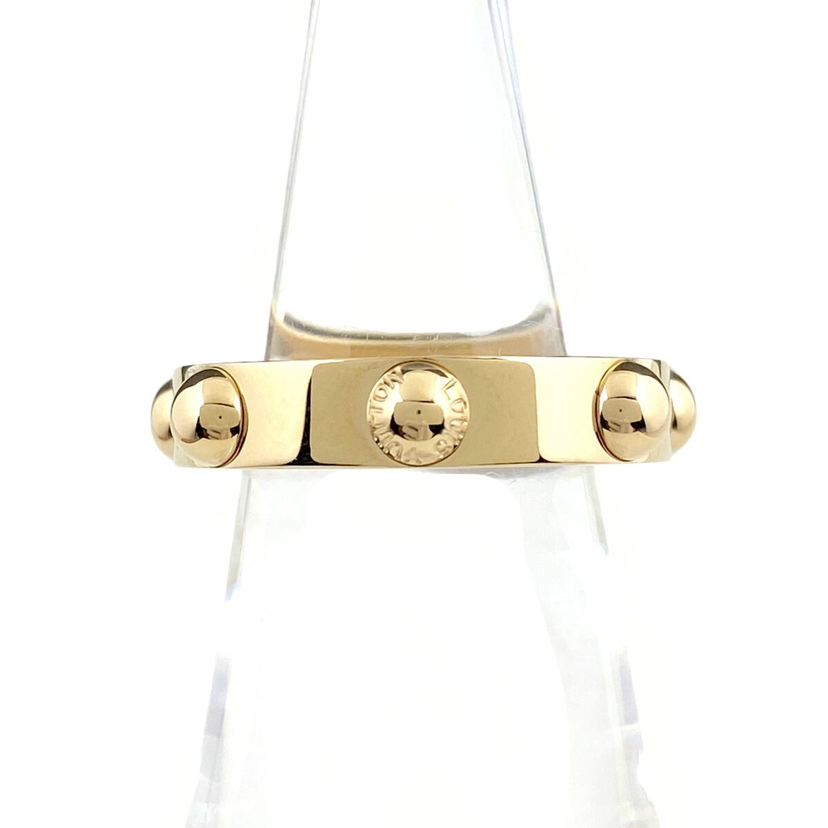 ルイ ヴィトン Louis Vuitton プティットバーグアンプラント リング YG イエローゴールド 指輪 20号 750 メンズ