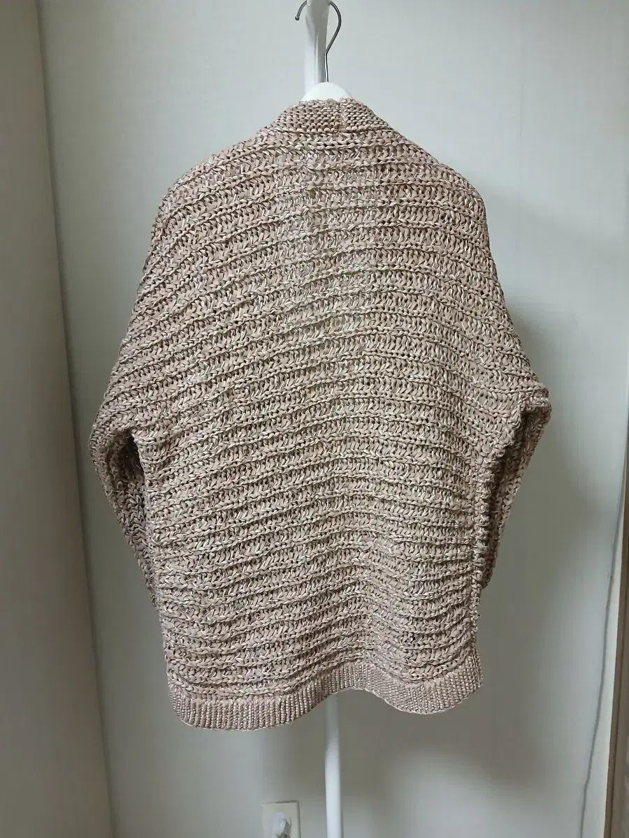  FABIANA FILIPPI ニットカーディガン ベージュ 長袖 カーディガン ボレロ アンサンブル