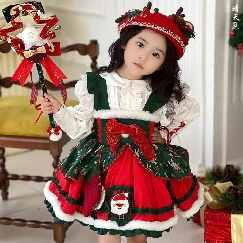 クリスマス女の子 ドレス Hワンピース 100 120 130 140 150 衣装