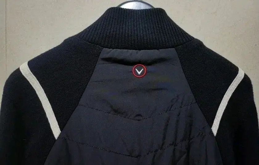 キャロウェイゴルフ防風ダウンニットジップアップ