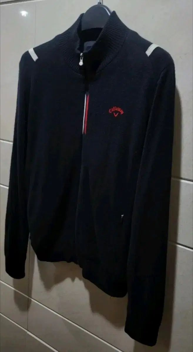 キャロウェイゴルフ防風ダウンニットジップアップ