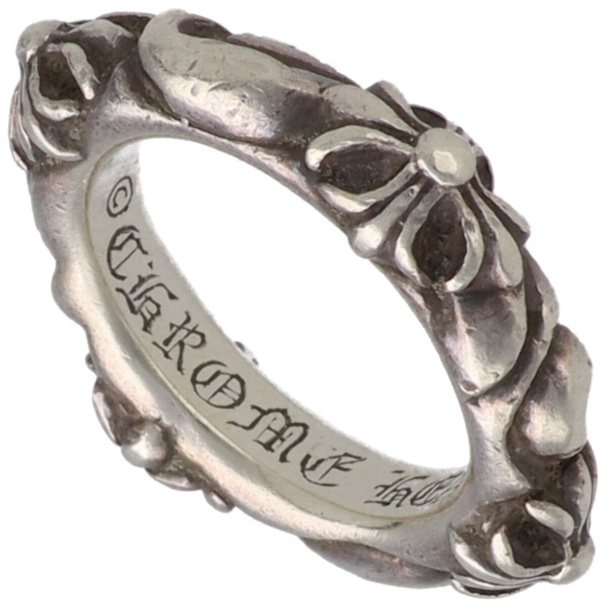 CHROME HEARTS クロムハーツ SBTバンドリング 8号 SV925 シルバー 指輪 25023173 RS