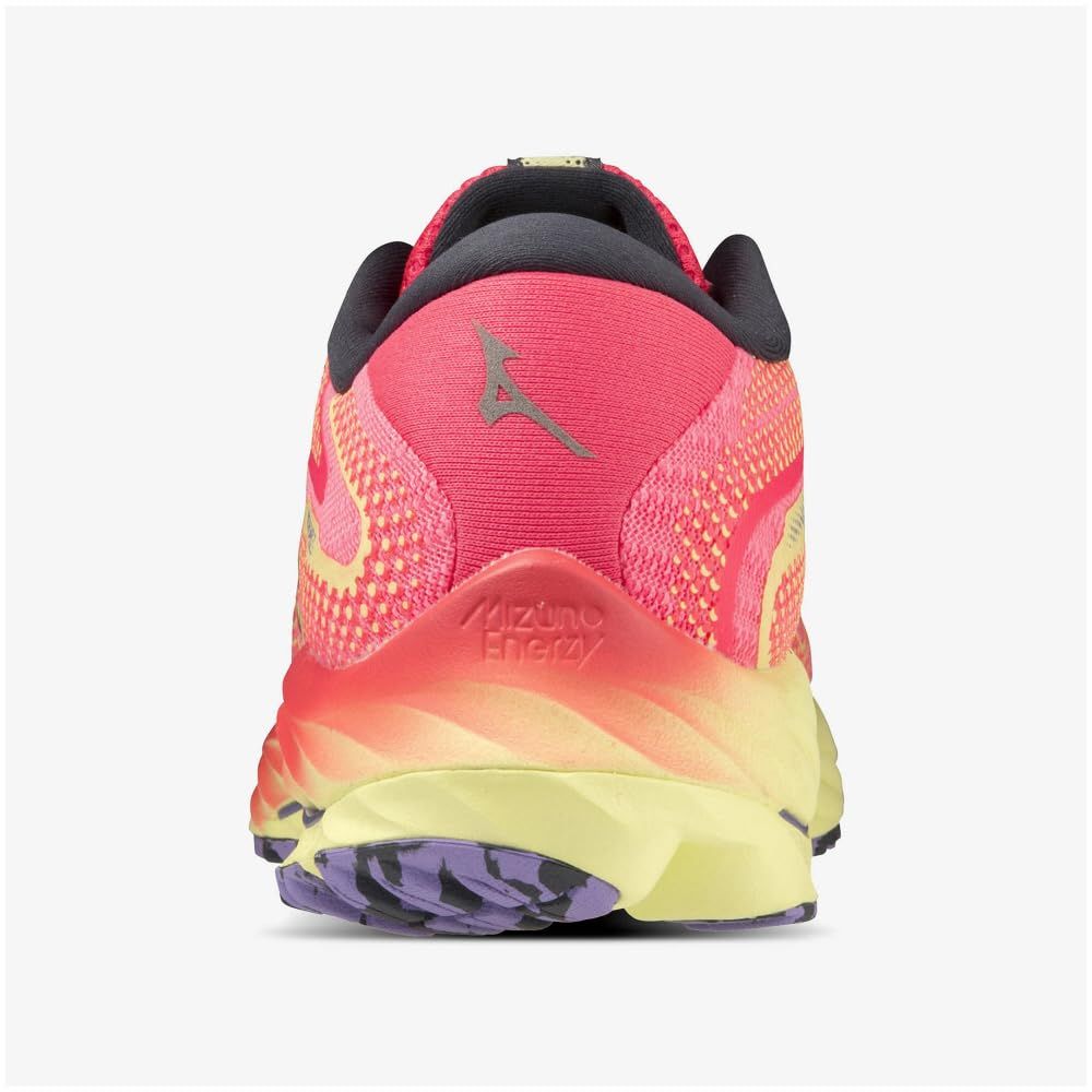  ミズノ ランニングシューズ ウエーブライダー 27 ジョギング マラソン トレーニング スポーツ 軽量 反発 厚底 レディース ピンク ブラック イエロー 23 0 cm 4 E トレイルランニングシューズ アウトドアシューズ