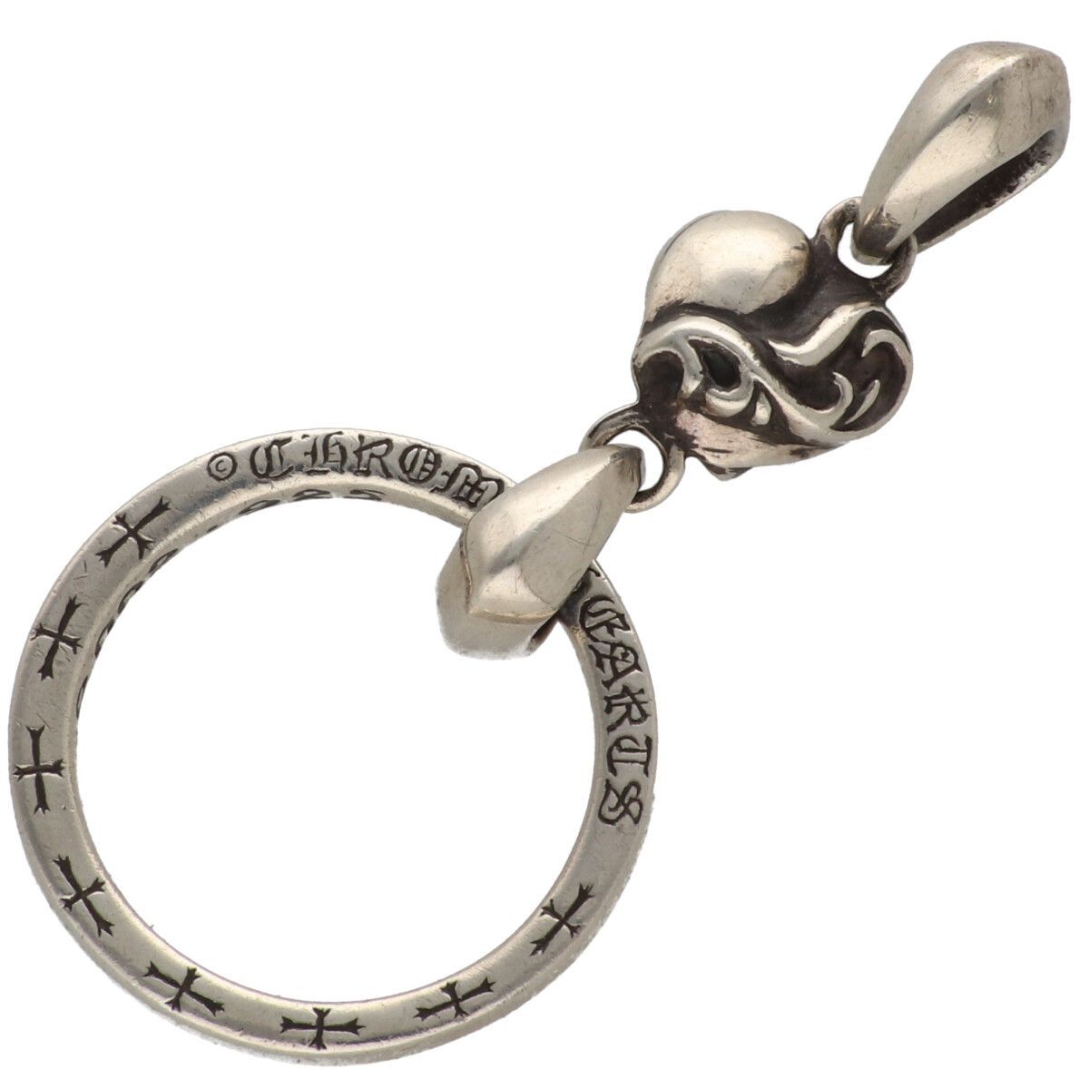 CHROME HEARTS クロムハーツ アイウェアループ NTFL ハート SV925 シルバー ネックレス ペンダント トップ チャーム 25034711 RS