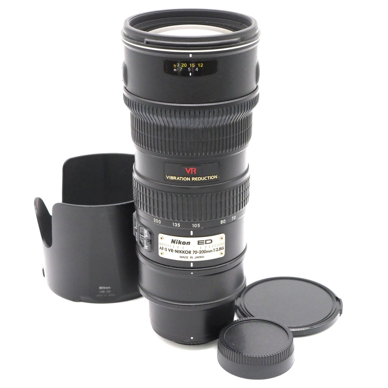 Nikon ニコン AF-S VR Zoom-Nikkor ED 70-200mm F2.8G IF 手ブレ補正付き 望遠ズームレンズ