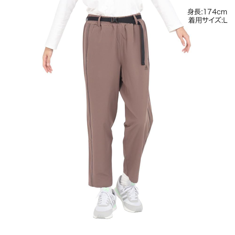 アディダス ロングパンツ Luxflow ルーズフィット ストレッチウーブンパンツ KTX33 レディース アースストレータ JG3794 アースストレータ JG3794 L