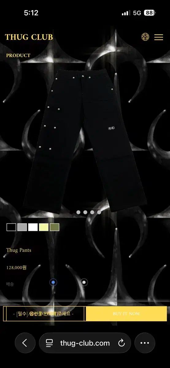 Thug Club サグクラブ ズボン 1サイズ