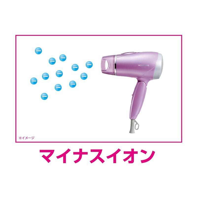 コイズミ Koizumi ヘアドライヤー マイナスイオン 軽量 バイオレット KHD-9600 V その他 ヘアドライヤー
