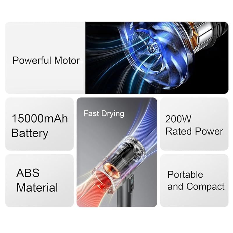 家庭用旅行用ノズル付き200 W速乾性ブロードライヤー