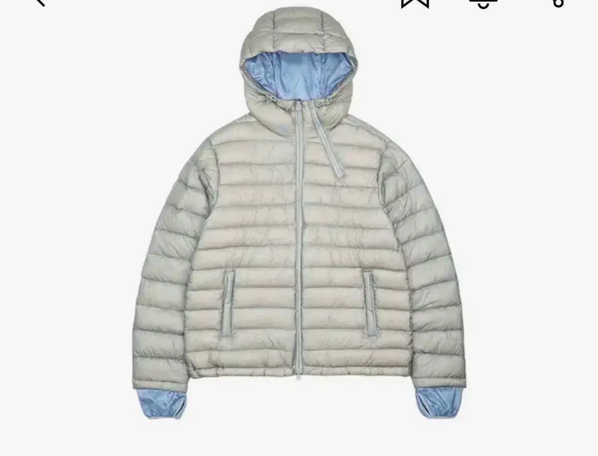 SAN SAN GEAR サンサンギアー サフィックス パファー ジャケット グレー 25FW サイズ 1