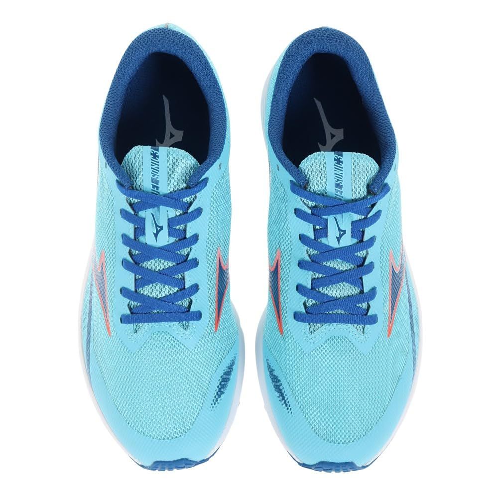 ミズノ ランニングシューズ デュエルソニック 3 部活 軽量 クッション性 陸上 ターコイズ コーラル ブルー 24.0 cm 2E ターコイズ コーラル ブルー 24.0 cm 2E