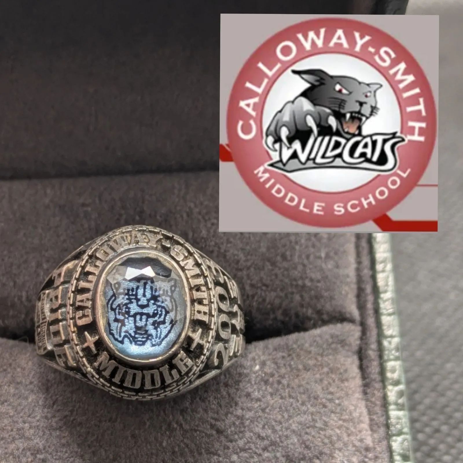 スターリングシルバー925 カレッジリング 2003年 15号 PRIDE