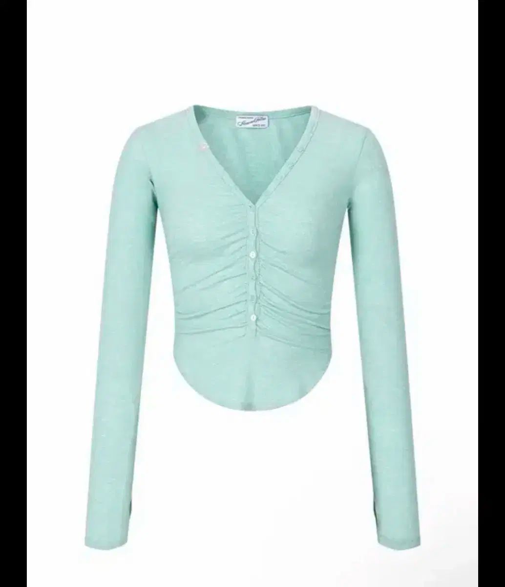 プリーズノーフォロー ニナ ボタン トップ ミント