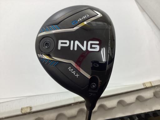 中古】 ピン G440 MAX 7W フェアウェイウッド FW PING TOUR 2.0 CHROME