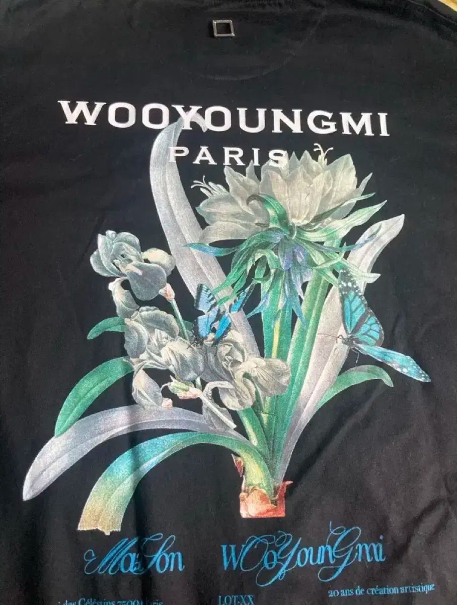 WOOYOUNGMI ウーヨンミ フラワー 半袖 50サイズ