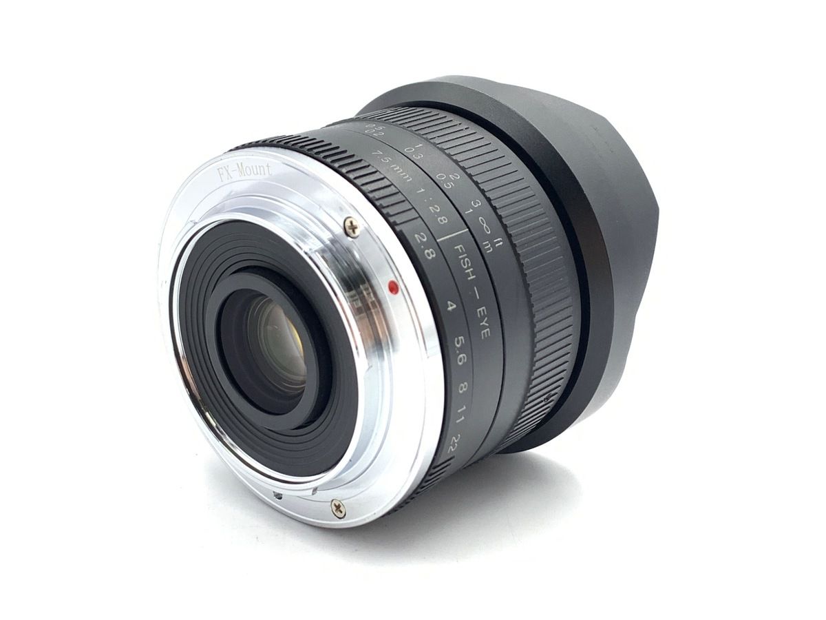 七工匠 7artisans 75FXB 7.5mm F2.8 フジフイルムX