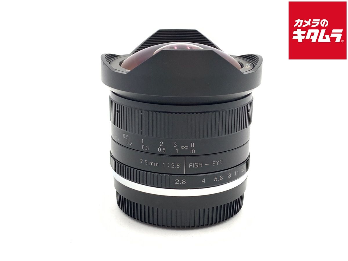 七工匠 7artisans 75FXB 7.5mm F2.8 フジフイルムX