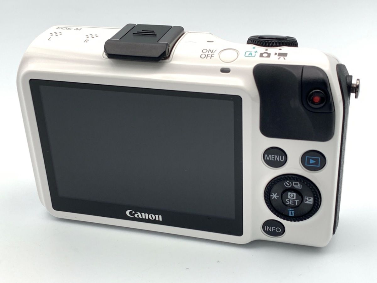 並品 キヤノン EOS M ボディ ホワイト