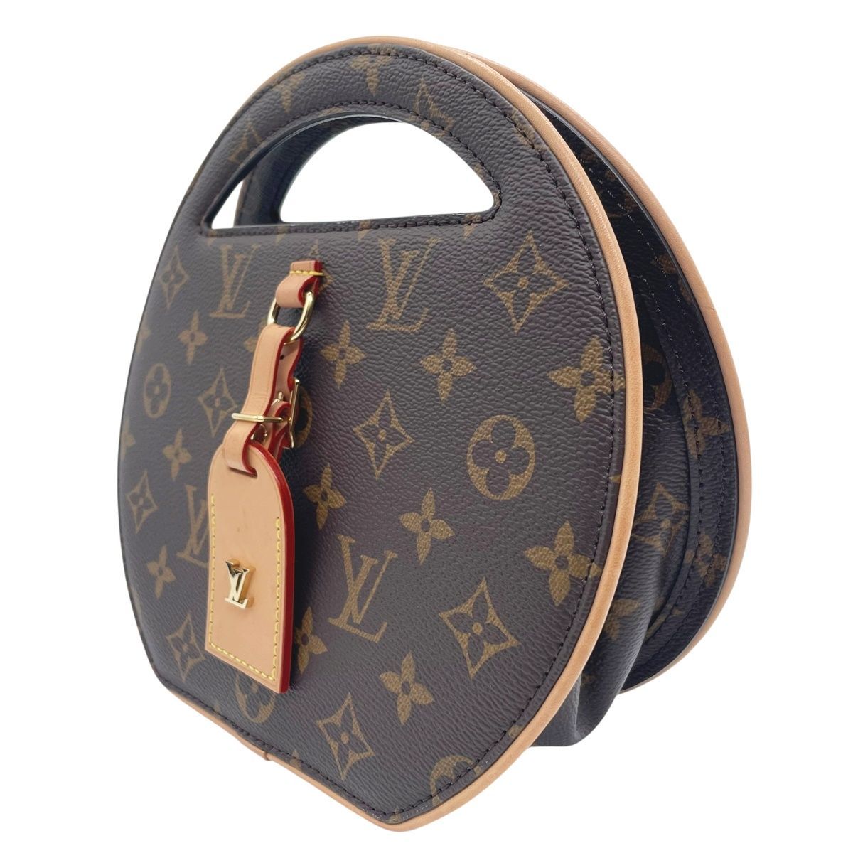 LOUIS VUITTON ルイ ヴィトン アラウンド ミー M47117 モノグラム キャンバス ブラウン レディース 2WAY ショルダーバッグ 25027536 RD