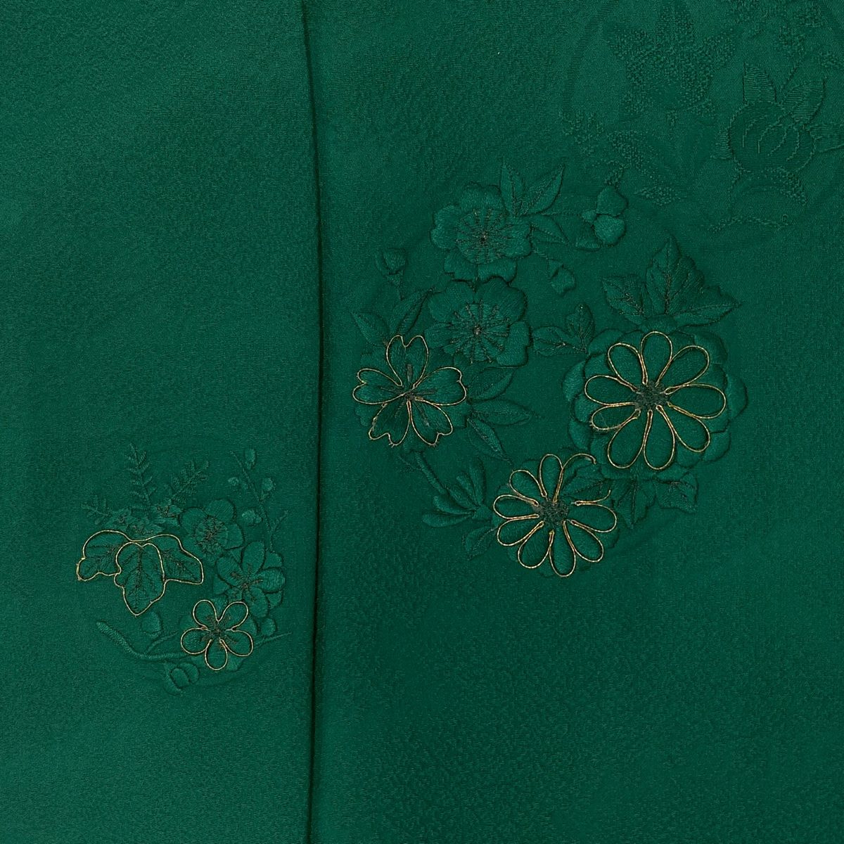 平和屋着物○豪華振袖 雪輪舞桜 黒地 暈し染め 金彩 やまと誂製 正絹