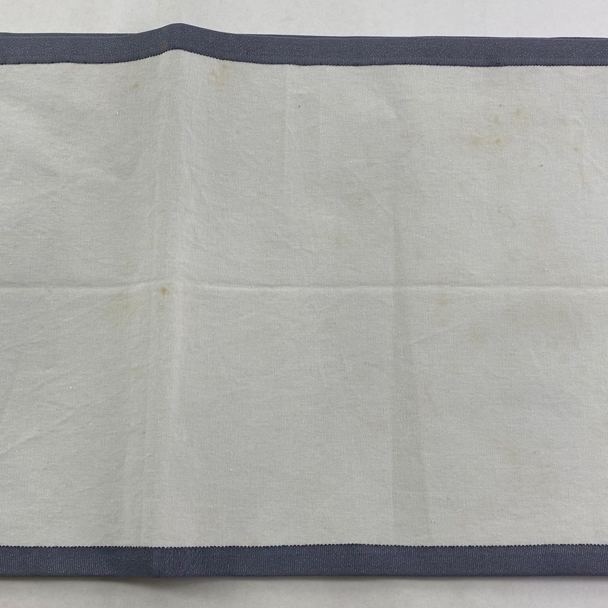 開き名古屋帯 落款